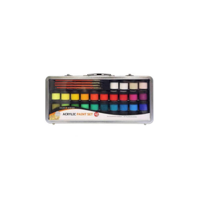 SET SIMPLY COLOR ACRÍLICO STARTER 40 UDS. DALER ROWNEY D126500910
