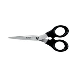 TIJERAS ACERO INOXIDABLE 165 MM (BLÍSTER CARTÓN), NEGRO LEITZ 54230095