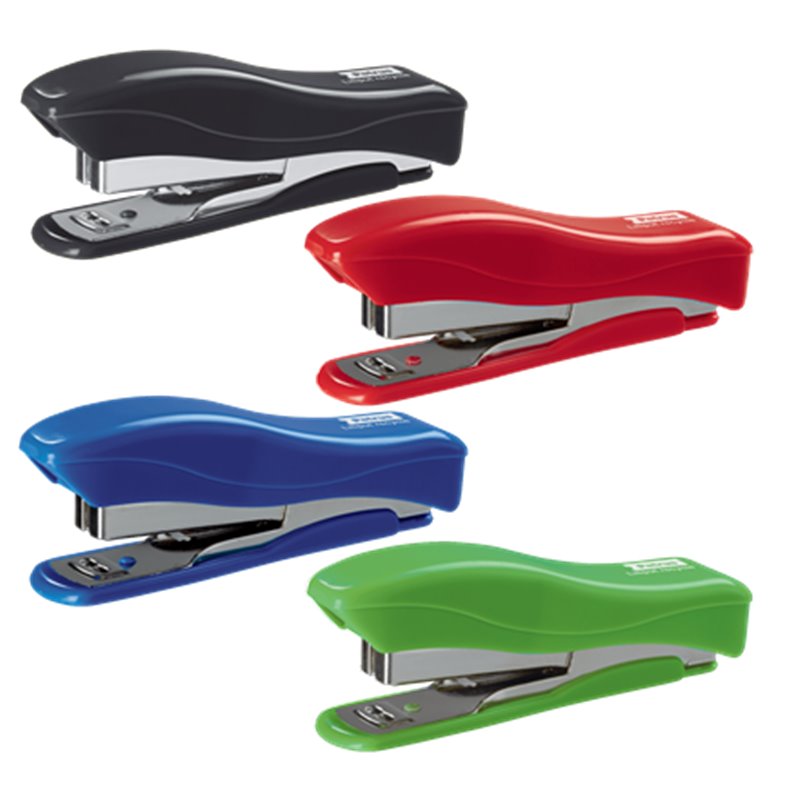 GRAPADORA PETRUS LILIPUT 200 RECYCLE + 1 CAJA GRAPAS 23/6 - 200 COLORES SURTIDOS (ROJO, AZUL, VERDE, NEGRO) PETRUS 628839