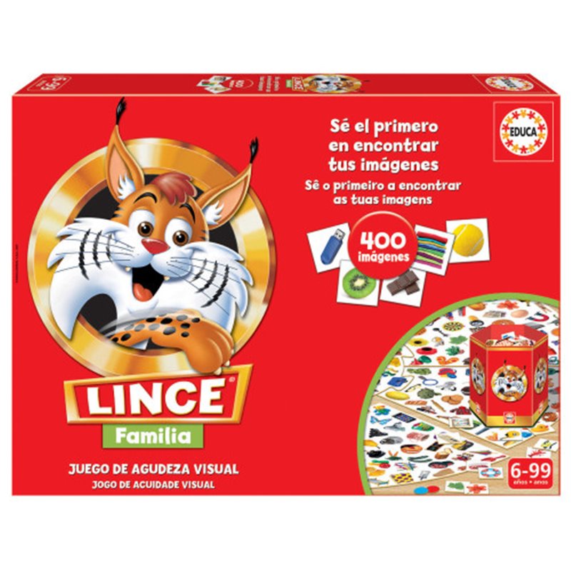 JUEGO LINCE EDICIÓN FAMILIA ES-PT EDUCA BORRAS 19207