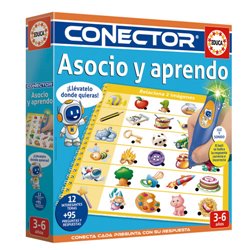 JUEGO CONECTOR ASOCIO Y APRENDO EDUCA BORRAS 20084