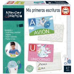 JUEGO MIS PRIMERAS ESCRITURAS (COL. APRENDER ES DIVERTIDO) EDUCA BORRAS 20112