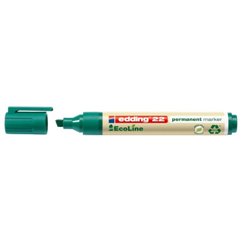 MARCADOR PERMANENTE EDDING ECOLINE 22 COLOR VERDE EDDING 22-004