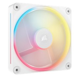 Corsair iCUE LINK LX120-R RGB Carcasa del ordenador Ventilador 12 cm Blanco 1 pieza(s)
