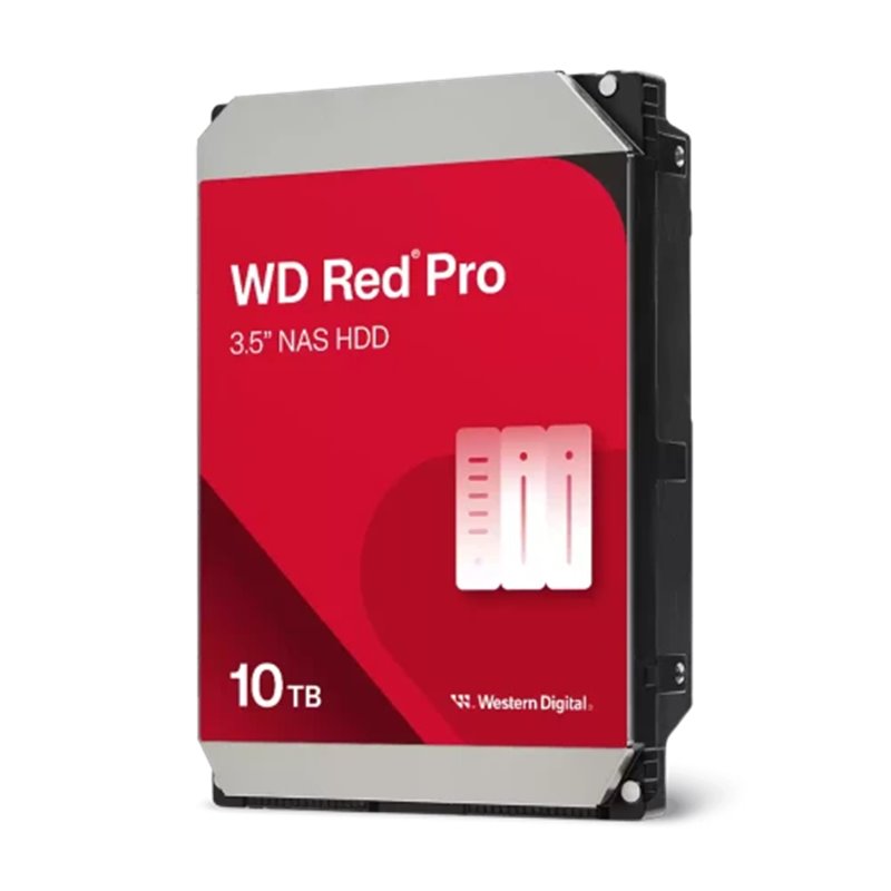 Western Digital Red Pro WD103KFBX disco duro interno 10 TB 7200 RPM 512 MB 3.5" Serial ATA III
