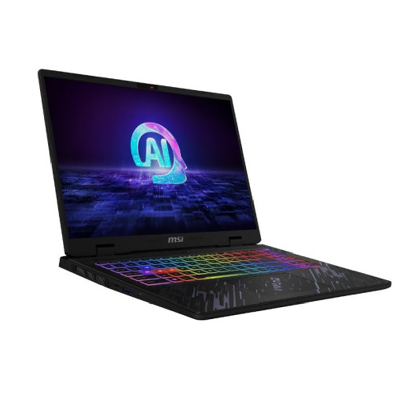 MSI PORTATIL PULSE 16 AI C1VFKG-035XES. 16" 16:10 QHD+(2560 X 1600), 240HZ, 100% DCI-P3, IPS ULTRA 7 PROCESSOR 155H. DDR5 8GB*2.