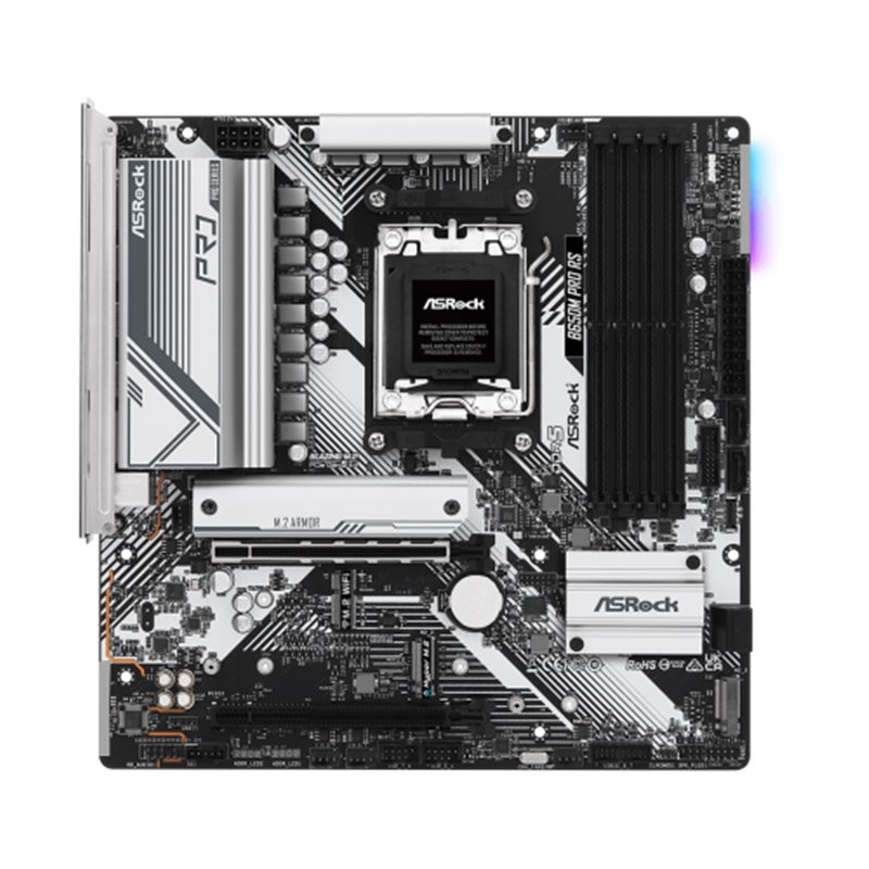 Asrock B650M Pro RS AMD B650 Zócalo AM5 micro ATX