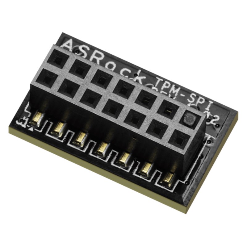 Asrock 90-MCA080-00UBNZ módulo de plataforma de confianza (TPM) SPI