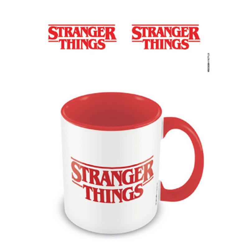 TAZA STRANGER THINGS LOGO PYRAMID INTERNATIONAL REDSTRING MGC25289