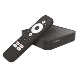 STRONG SMART GOOGLE TV BOX LEAP-S3 4K UHD-NETFLIX-DISNEY PLUS- CONTROL POR VOZ