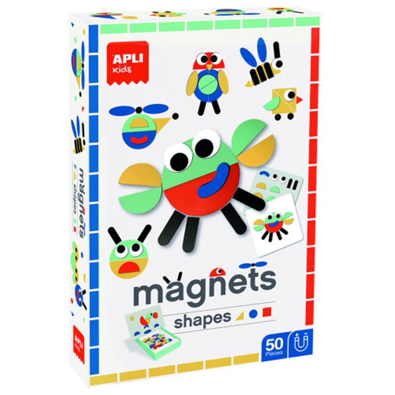 JUEGO MAGNETICO FORMAS APLI 19441