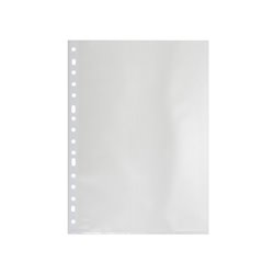 CAJA 100 FUNDAS MULTITALADROS FOLIO POLIPROPILENO EXTRA PIEL DE NARANJA 70 MICRAS GRAFOPLAS 5570000