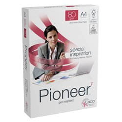 PAQUETE 500H PAPEL SPECIAL PREMIUM 80GR A4 PIONEER CIE 169 PNR0800193