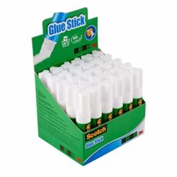 EXPOSITOR 30 BARRAS ADHESIVO PERMANENTE 8G 6208D30 SCOTH 7100116519