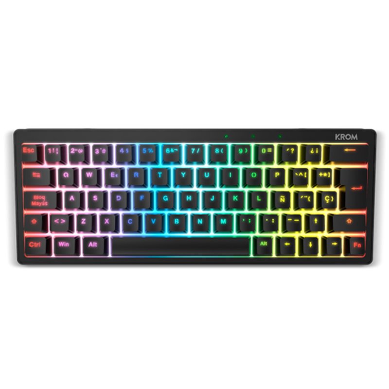 Krom Kreator teclado Juego USB Negro
