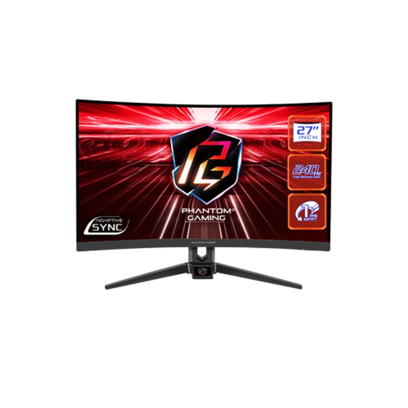 MONITOR ASROCK PG27F15RS1A,27",CURVO