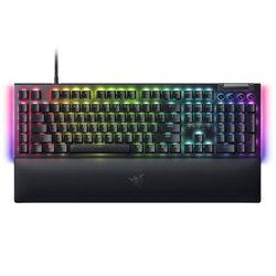 TECLADO RAZER BLACKWIDOW V4 GREEN SWITCH (USA) (RZ03-04690100-R3M1)