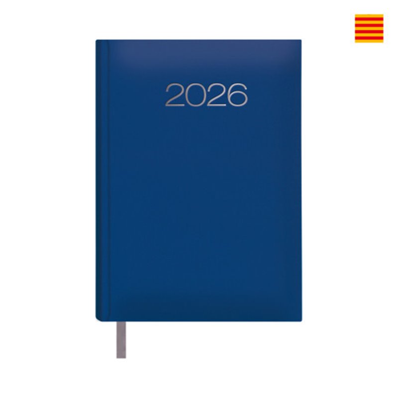 AGENDA 2026 LISBOA DÍA PÁGINA 14 X 20 CM. COLOR AZUL CATALAN DOHE 12691 - 26