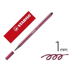 ROTULADOR PREMIUM CON PUNTA DE FIBRA BISELADA PEN 68 MAX COLOR PÚRPURA STABILO 768/19