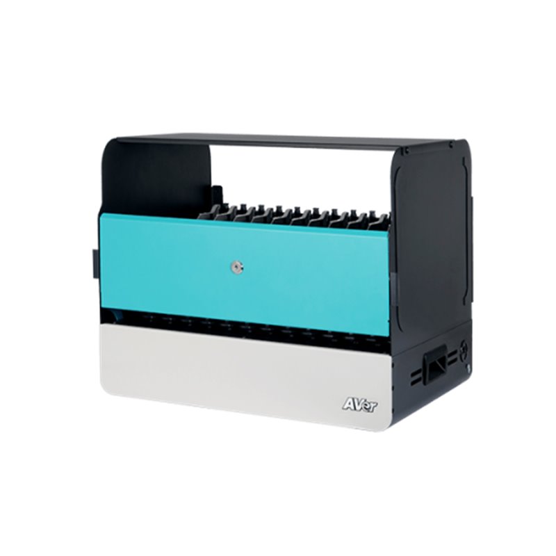 AVer 40AAA0A2-BFN organizador para estación de carga Independiente Negro, Verde, Blanco