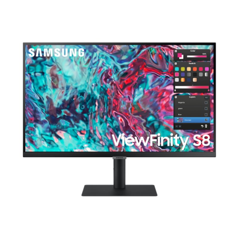 Samsung ViewFinity S80TB 68,6 cm (27") 3840 x 2160 Pixeles 4K Ultra HD LED Negro