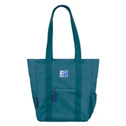 TOTE BAG B-TRENDY OXFBAG RPET AQUA OXFORD 400174106