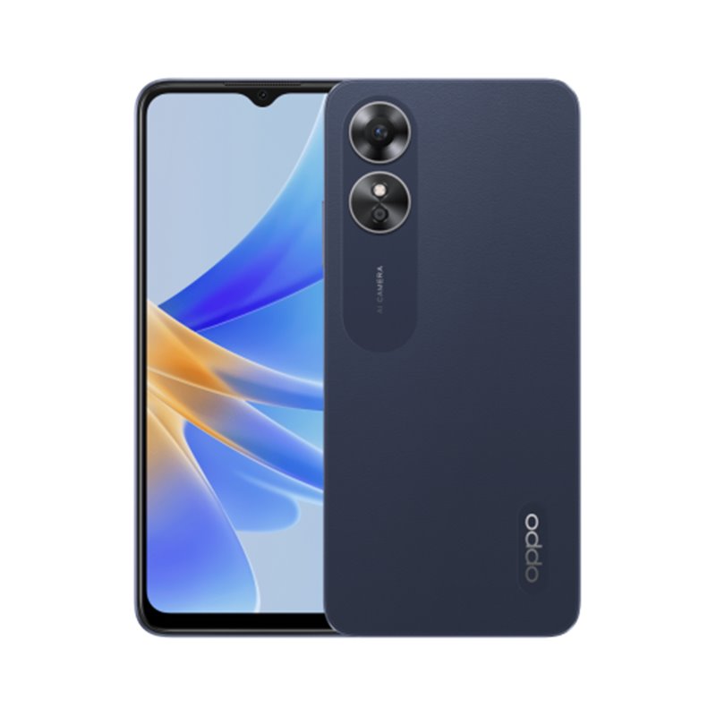 OPPO A17 16,7 cm (6.56") Ranura híbrida Dual SIM Android 12 4G MicroUSB 4 GB 64 GB 5000 mAh Negro