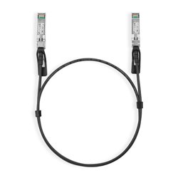 TP-Link TL-SM5220-1M cable de fibra optica SFP+ DAC Negro