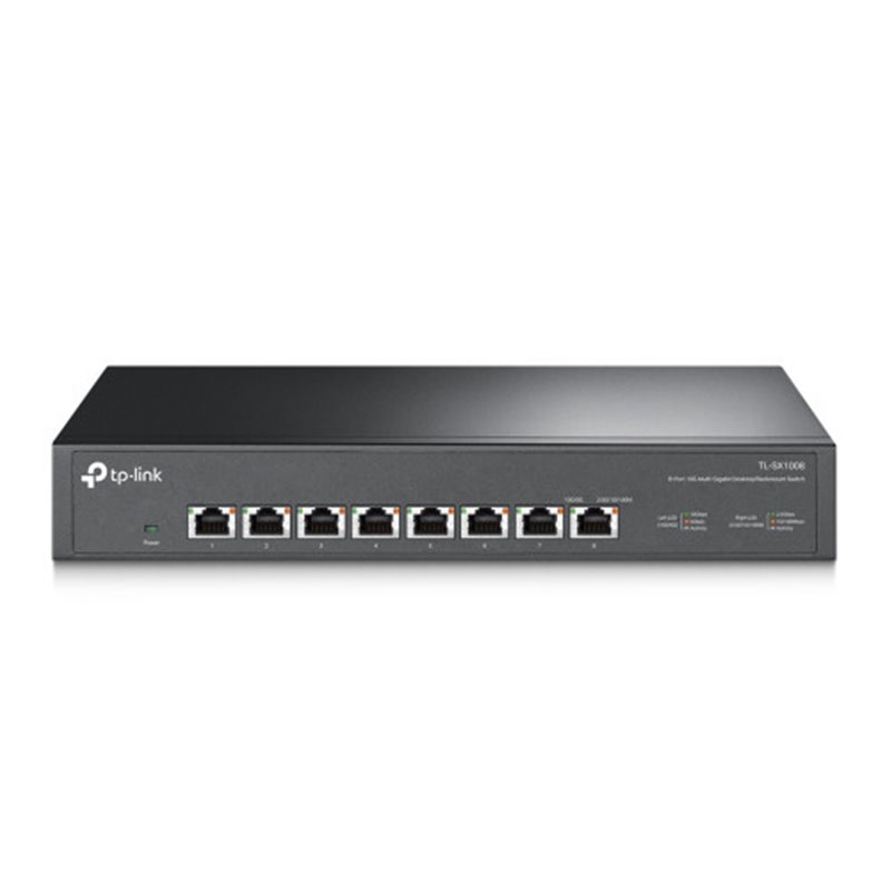 TP-Link TL-SX1008 switch No administrado 10G Ethernet (100/1000/10000) Negro