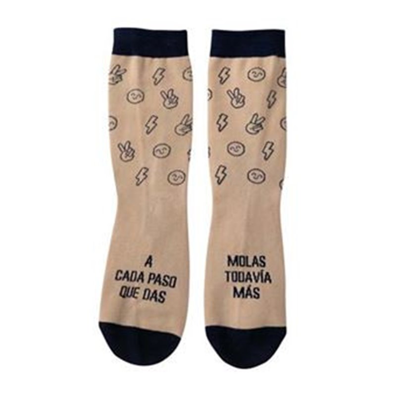 CALCETINES TALLA ÚNICA -A CADA PASO QUE DAS, MOLAS TODAVÍA MÁS MR.WONDERFUL WOA11124ES