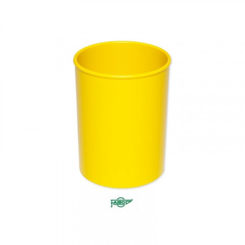 CUBILETE PLÁSTICO COLOR AMARILLO FAIBO 206-05