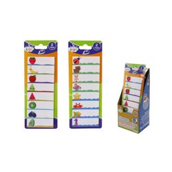 Bismark Etiquetas Termoadhesivas Marca-Ropa 16 Uds