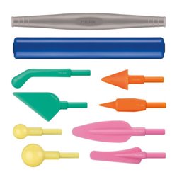 Milan Herramientas de modelado (2 mangos y 8 puntas)