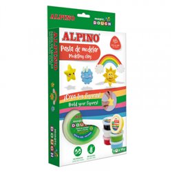 Alpino DP000209 compuesto para cerámica y modelaje Arcilla de modelar 240 g Multicolor 1 pieza(s)