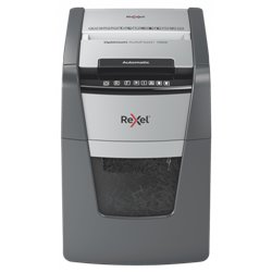 Rexel Optimum AutoFeed+ 100X triturador de papel Corte cruzado 55 dB 22 cm Negro, Gris