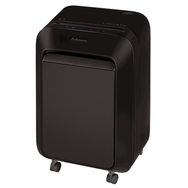 DESTRUCTORA LX-211 MICROCORTE NEGRA FELLOWES 5050201