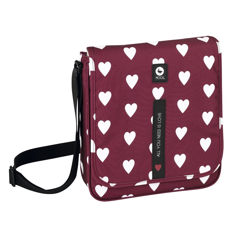 Moos - Bandolera, dise�o Hearts