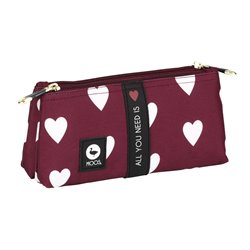 Moos - Neceser plano, dise�o Hearts