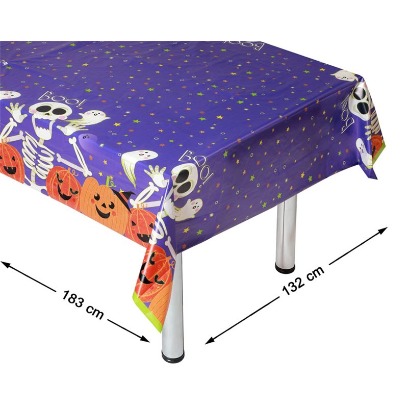 MANTEL HALLOWEEN 183X132 CM