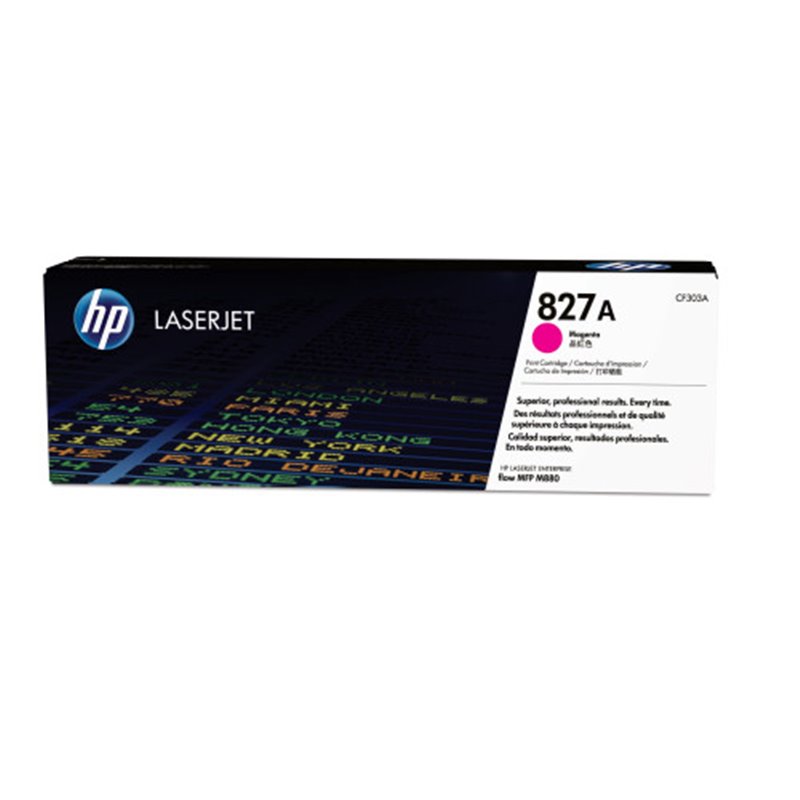 HP LASERJET MFP M880 Nº827A TONER MAGENTA 32.000 PAGINAS