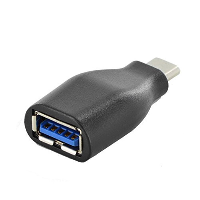 Ewent EW-100518-000-N-P cambiador de género para cable USB 3.1 Type C USB 3.1 Type A Negro