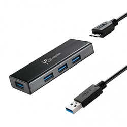 J5CREATE JUH340 MINI HUB USB 3.0 4 PUERTOS