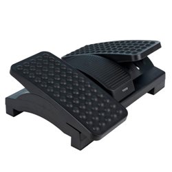 TOOQ (TQFR0605-B) REPOSAPIES AJUSTABLE EN ALTURA E INCLINACIÓN, NEGRO