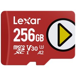 Lexar LMSPLAY256G-BNSNG memoria flash 256 GB MicroSDXC UHS-I Clase 10