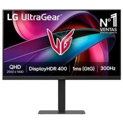 MONITOR LG ULTRAGEAR, 27 PULGADAS, PANEL IPS 300 HZ 1 MS, RESOLUCION 2560 X 1440