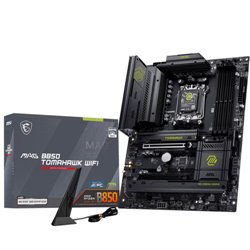 PLACA MSI MAG B850 TOMAHAWK WIFI,AMD,AM5,B850,4DDR5,256GB,1HDMI,4SATA3+2M.2,5GBLAN+WIFI7+BT5.4,4USB3.2+2 TYPE-C,ATX