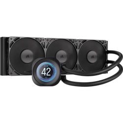 Corsair Nautilus 360 RS Procesador Sistema de refrigeración líquida todo en uno 12 cm Negro