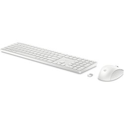 HP Combo de teclado y ratón inalámbricos 650, blanco