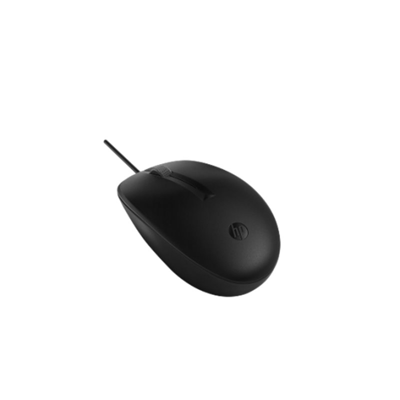 HP Ratón láser con cable 128