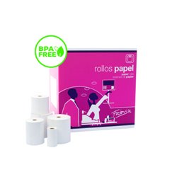 ROLLO TERMICO 57X35X12MM SIN BISFENOL A FABRISA 18115.